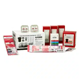 Kit de développement de films Ilford et Paterson